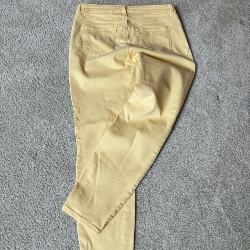Talbots High-Waist Yellow Jeggings